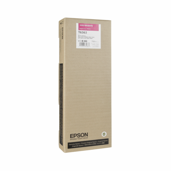 Epson cartridge vivid cervena T 636 700 ml T 6363