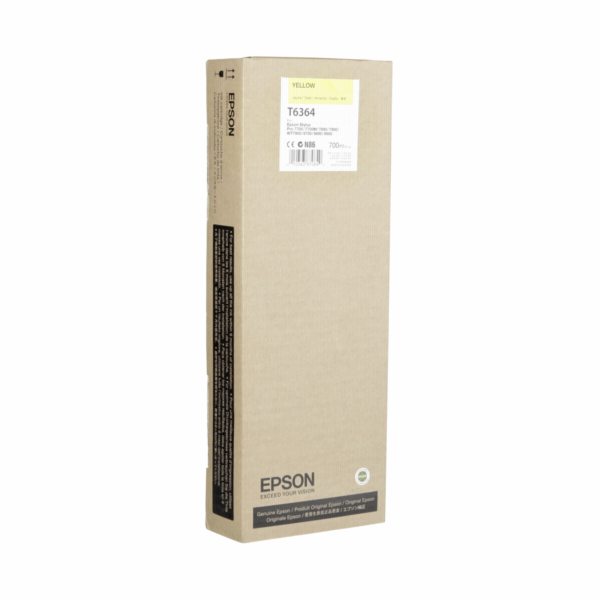 Epson cartridge zluta T 636 700 ml T 6364