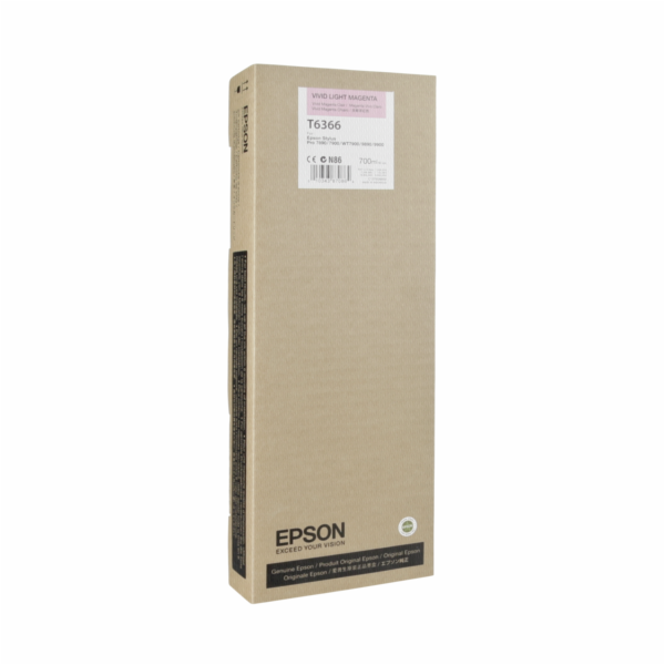 Epson cartridge vivid svetle cervena T 636 700 ml T 6366
