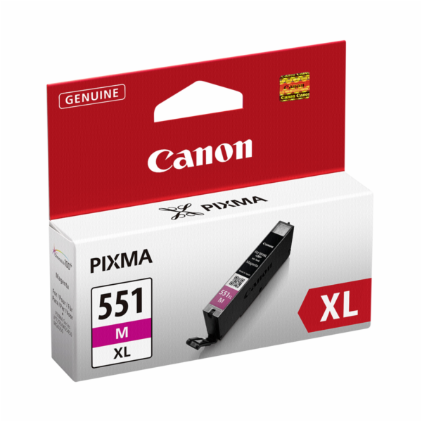 Canon CLI-551 XL M cervena