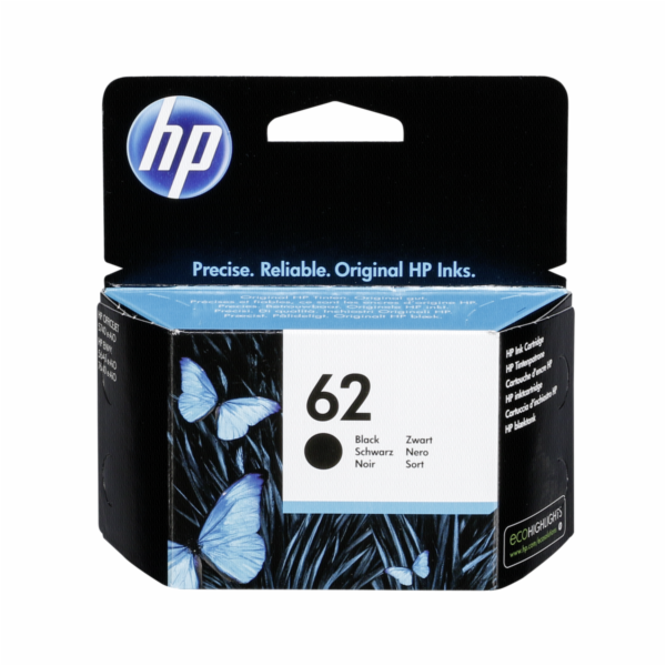 HP C2P04AE cartridge cerná No. 62