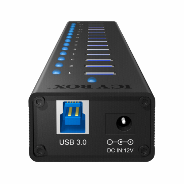 ICYBOX HUB USB Icy Box 13x USB-A 3.0 (IB-AC6113) 70420