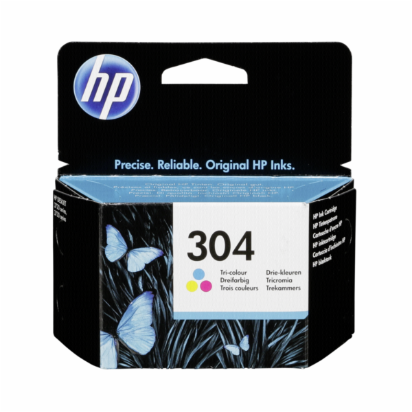 HP N9K05AE cartridge 3-barevná c. 304