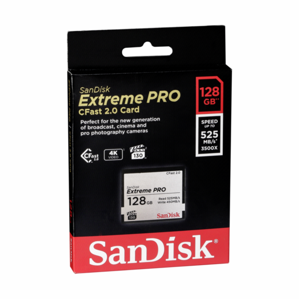 SanDisk CFAST 2.0 VPG130 128GB extreme Pro SDCFSP-128G-G46D