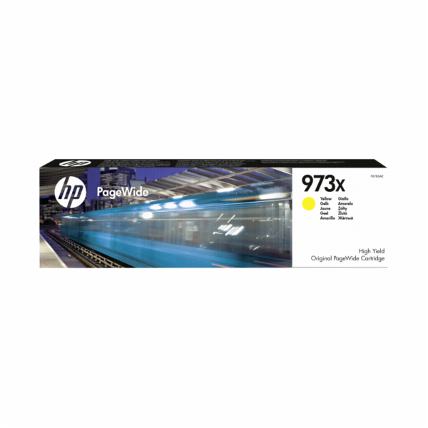 HP F6T83AE PAGE WIDE Ink Patron Yellow No. 973 XL