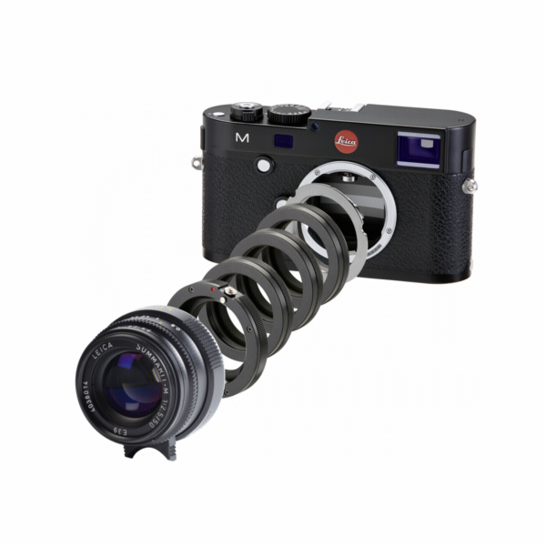 Novoflex Visoflex II/III na Leica M Sada mezikrouzku