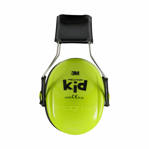 3M Peltor Earmuffs Kid KIDV 27 dB neon green