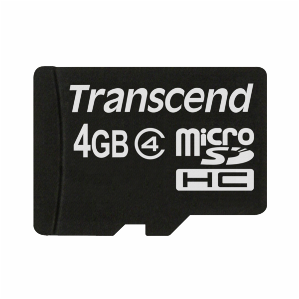 Transcend microSDHC 4GB Class 4