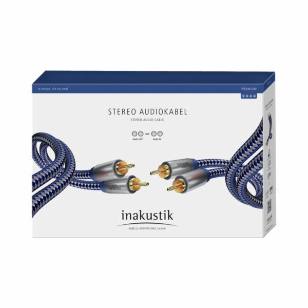 in-akustik Premium Audio Kabel Cinch - Cinch 1,5 m