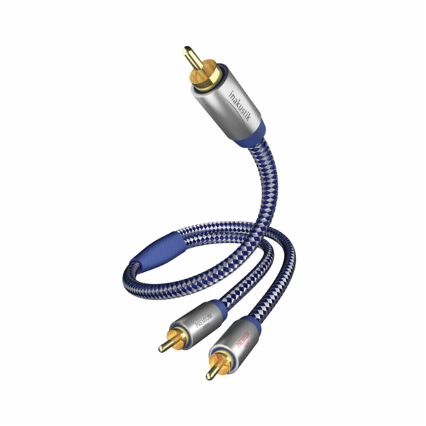 in-akustik Premium Y Subwoofer Kabel Cinch - 2x Cinch 3,0 m