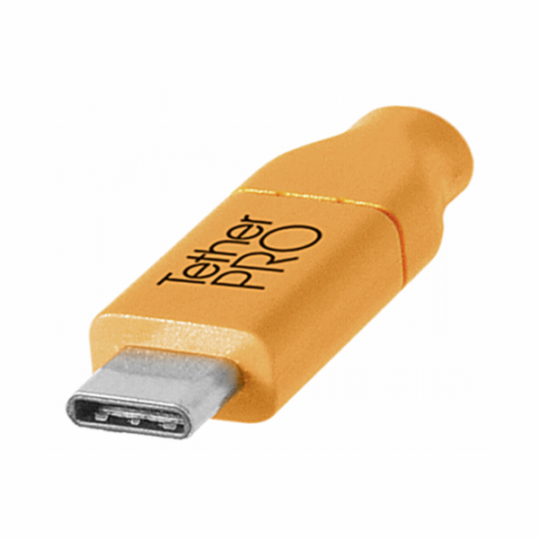 Tether Tools USB-C zu USB-C 4,60m oranzova