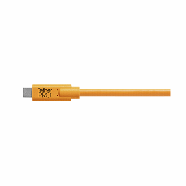 Tether Tools USB-C zu 2.0 Mini B 5-Pin 4,60m oranzova