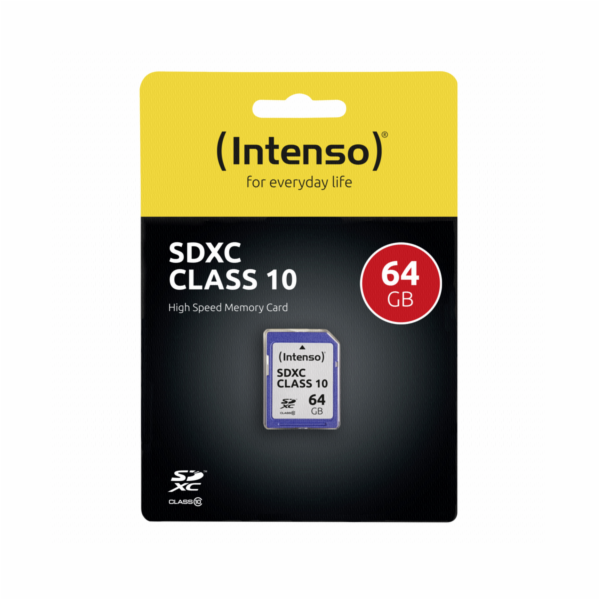 Intenso SDXC Card 64GB Class 10