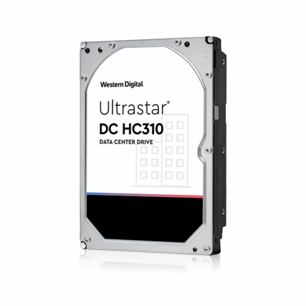 Western Digital Ultrastar® HDD 4TB (HUS726T4TALA6L4) DC HC310 3.5in 26.1MM 256MB 7200RPM SATA 512N SE (GOLD WD4002FYYZ)
