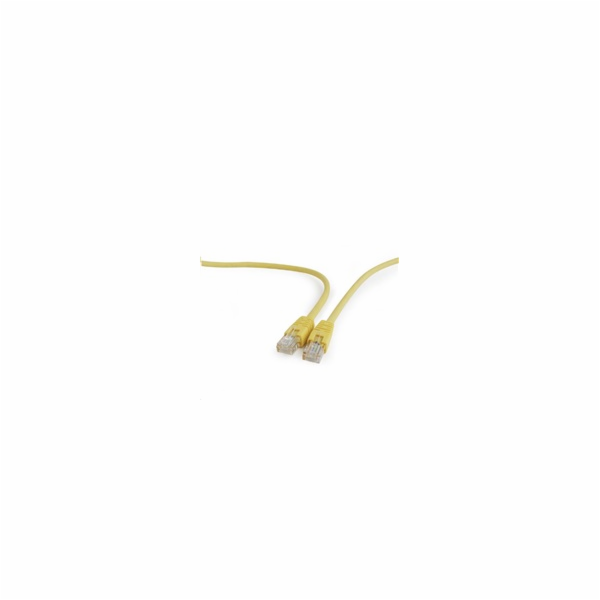 GEMBIRD Kabel UTP Cat5e Patch 0,5m, žlutý