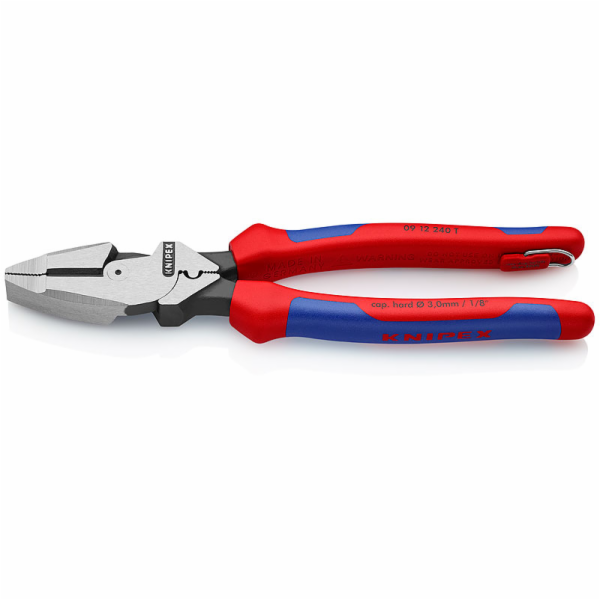 Knipex 09 12 240 T BK Kleště kombinované - silové, americký model TT