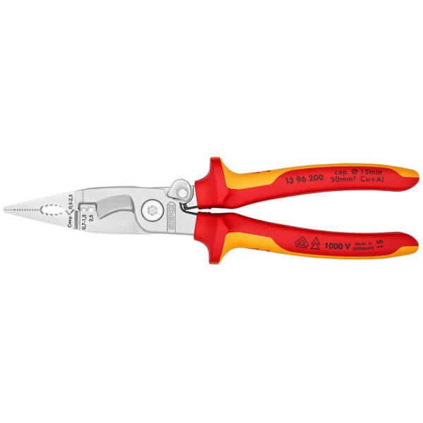 Knipex 13 96 200 SB Kleště univerzální elektroinstalační