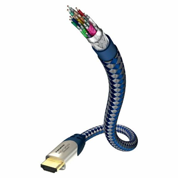 in-akustik Premium HDMI Cable w. Ethernet 1,0 m