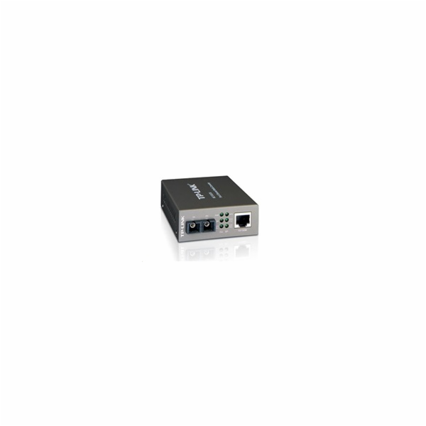 TP-Link MC100CM [Média konvertor sítě Fast Ethernet, pro MM vlákna, 1310nm, konektor SC s broušení UPC, dosah do 2,5km]