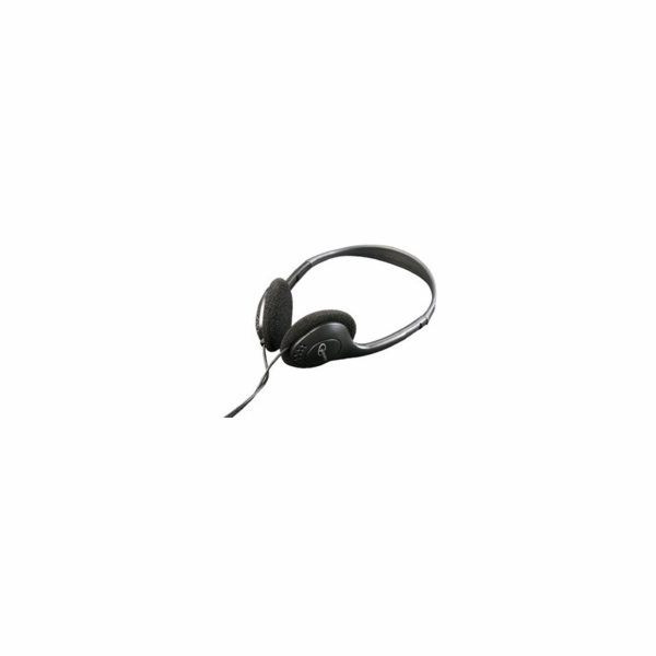 GEMBIRD sluchátka MHP-123, černá