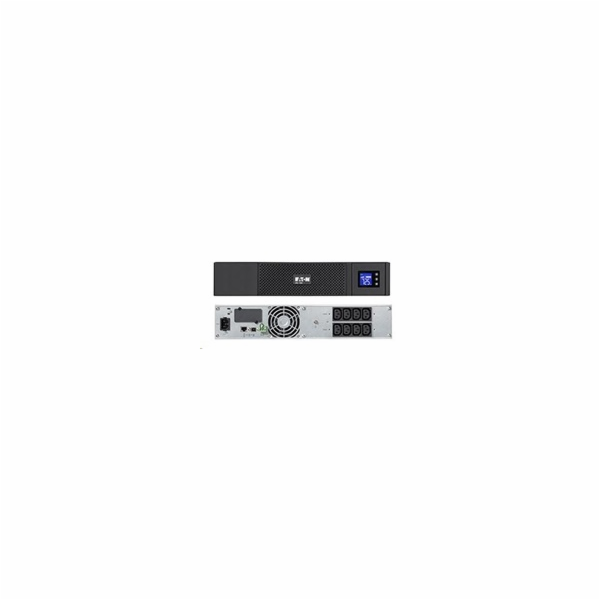 Eaton 5SC 1500i Rack 2U, UPS 1500VA / 1050W, 8 zásuvek IEC, LCD