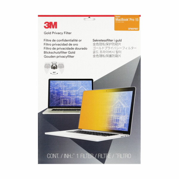 3M GFNAP007 Bezpecnostni filtr zlata f MacBook Pro 15 ab 2016