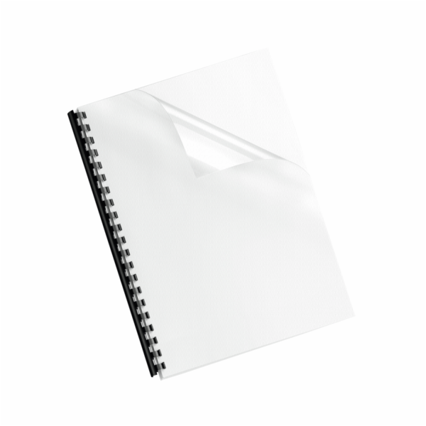 Fellowes Binding Covers A4 Clear PVC 150 Mikron