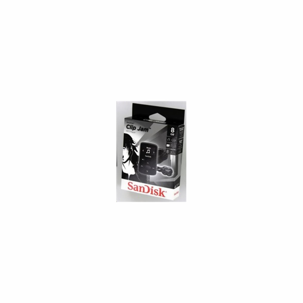 SanDisk Clip JAM 8GB cerna SDMX26-008G-G46K