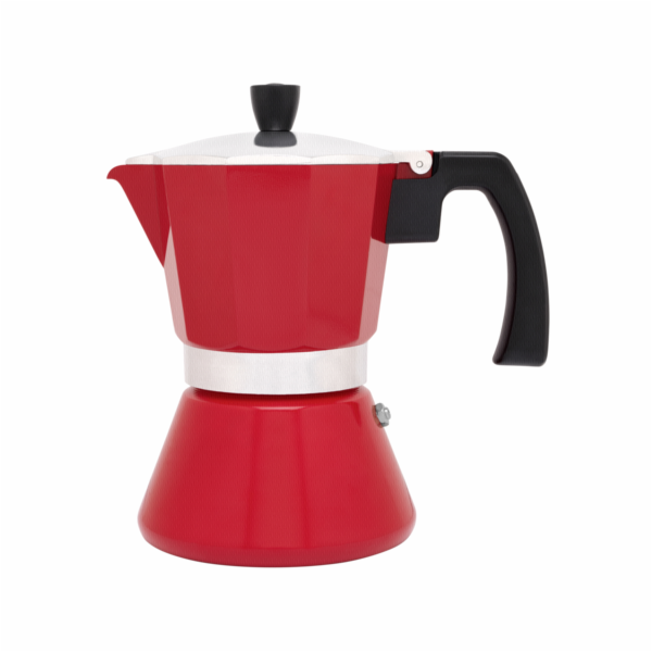 Leopold Vienna Espresso maker red 6 cups LV113007
