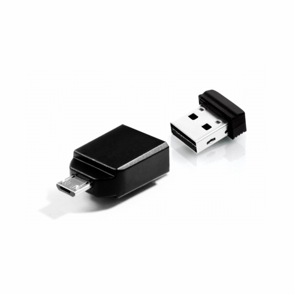 Verbatim Store n Stay Nano 32GB USB 2.0 + OTG Adapter micro USB 49822
