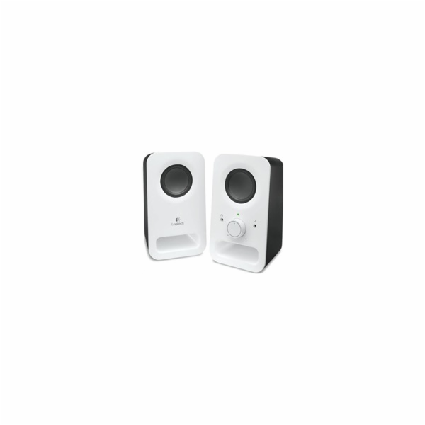 Logitech repro Z150 Multimedia Speakers/ 2.0/ 3W/ 3.5mm jack/ Snow White-bílý