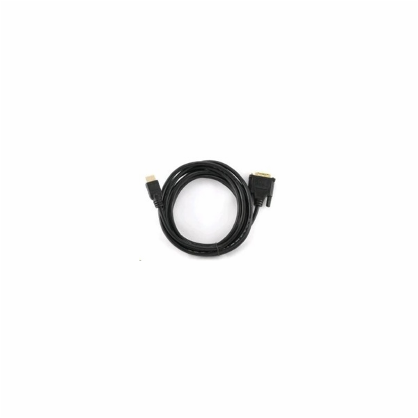 Kabel HDMI-DVI 3m,M/M stín.,zlacené kontakty 1.3