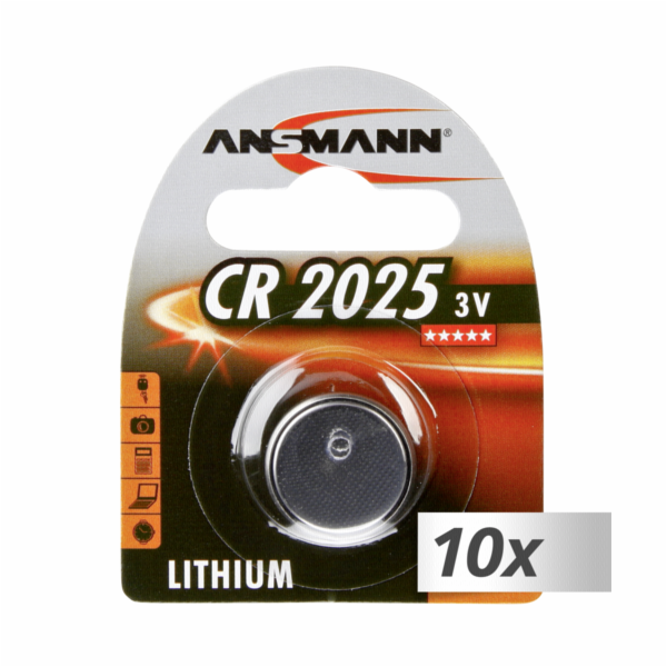 10x1 Ansmann CR 2025