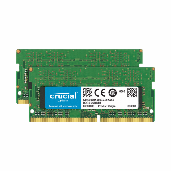 Crucial 16GB DDR4 2666 MT/s Kit 8GBx2 SODIMM 260pin pro Mac