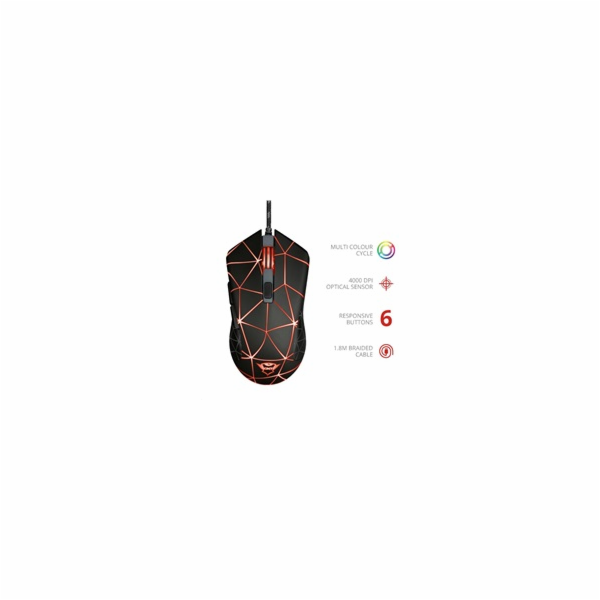 Trust GXT 133 Locx Gaming Mouse 22988