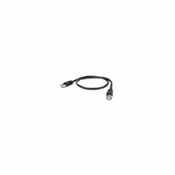 GEMBIRD kabel patchcord CAT6 stíněný FTP 0,5m, černý