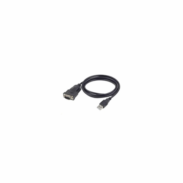 GEMBIRD Kabel adapter USB-serial 1,5m 9 pin (com), černý