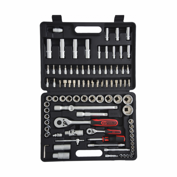 KS Tools 1/4 +1/2 Socket Wrench -Set 94-pieces 911.0694