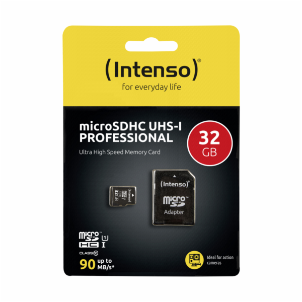 Intenso microSDHC 32GB Class 10 UHS-I Professional