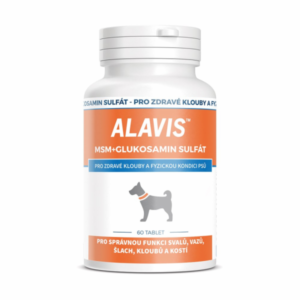 Alavis MSM + Glukosamin sulfát 60 tbl