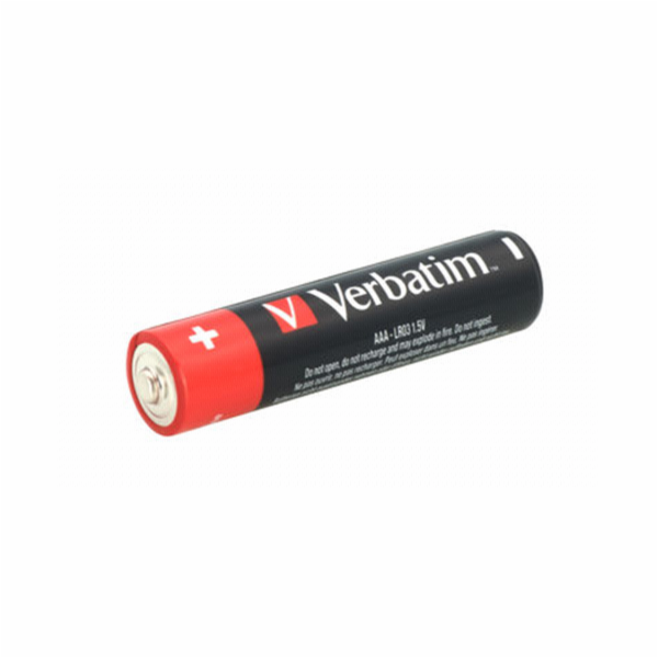 1x10 Verbatim alkalicky Batterie Micro AAA LR 03 49874