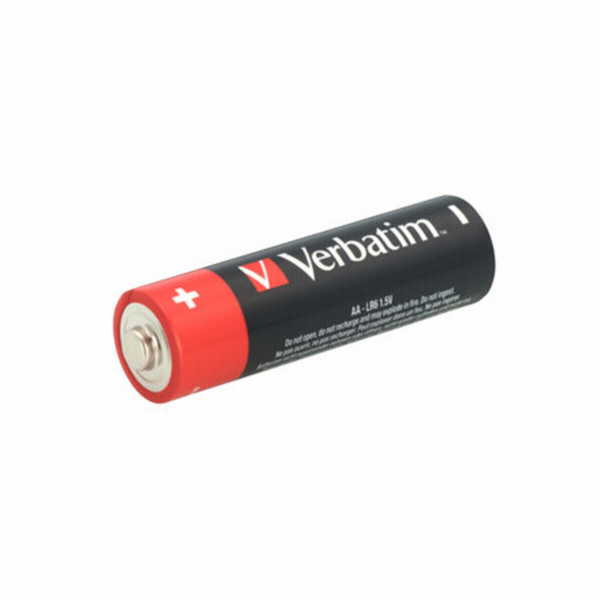 1x10 Verbatim alkalicky Batterie Mignon AA LR 06 49875