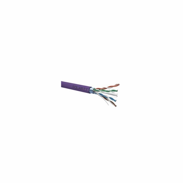 Solarix Kabel FTP drát c6 500m LS0H