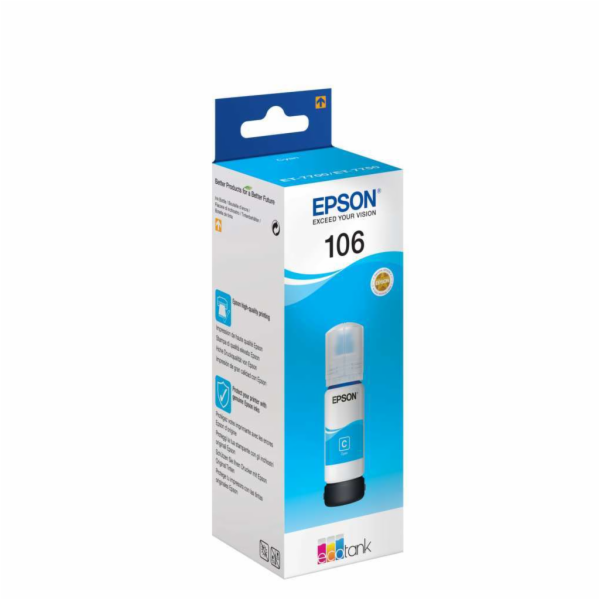 Epson EcoTank modra T 106 70 ml T 00R2