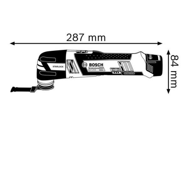 Bosch GOP 12V-28 Professional aku miltifunkcni pila