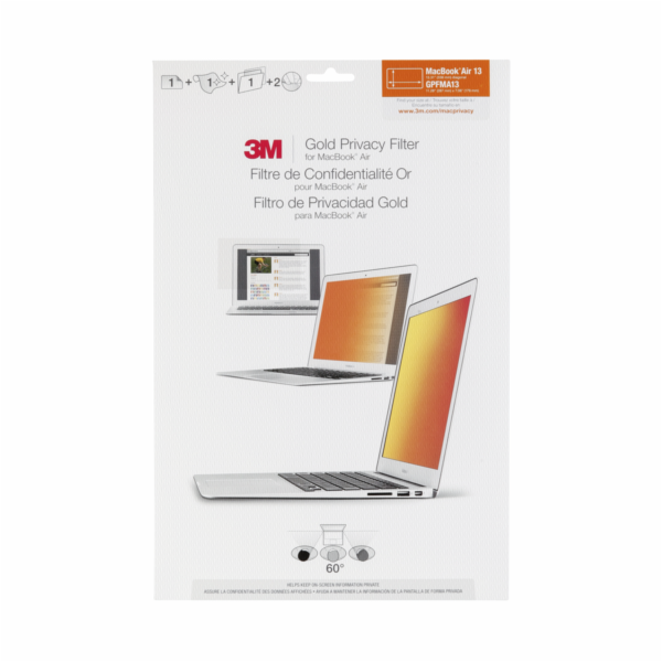 3M GFNAP002 bezpecnostni filtr Gold Apple MacBook Air 13