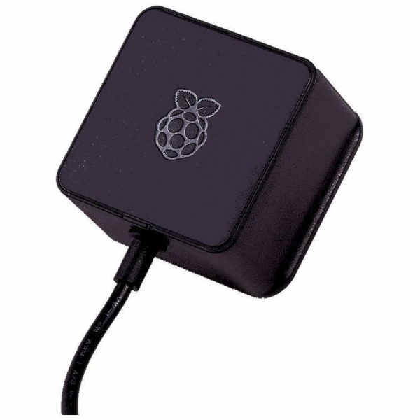 Zdroj Raspberry napájecí adaptér 3A pro Rpi 4, černý