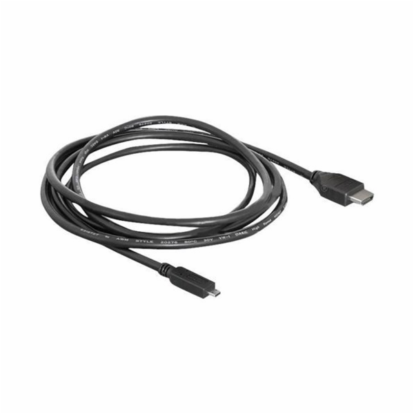 Kabel Delock HDMI Micro - HDMI 2m czarny (82664)