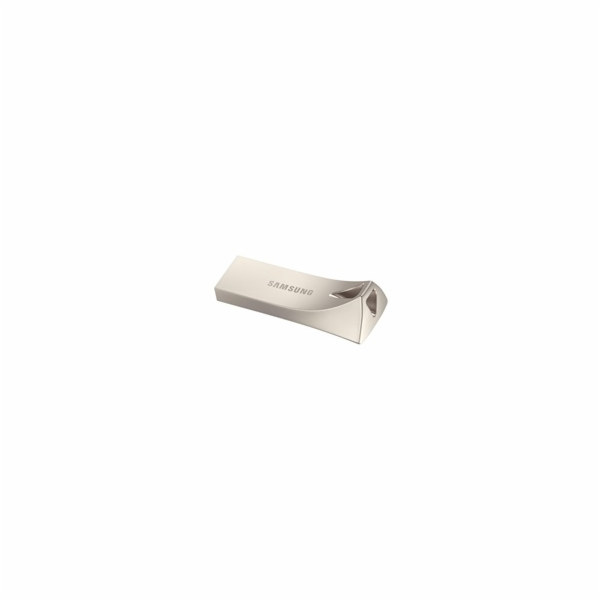 Flashdisk Samsung BAR Plus 256GB, USB 3.1, kovový, stříbrný