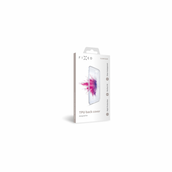 Pouzdro FIXED TPU gelové Apple iPhone 7/8/SE 2020, čiré